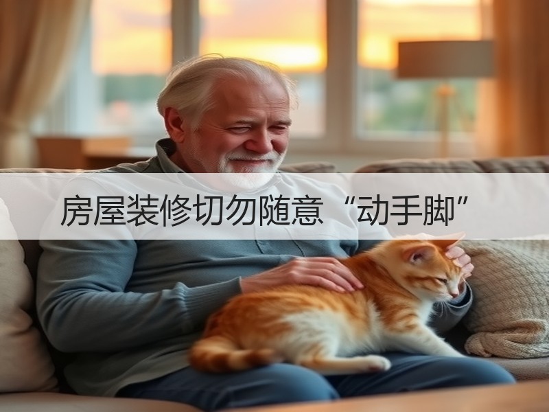 房屋装修切勿随意“动手脚”