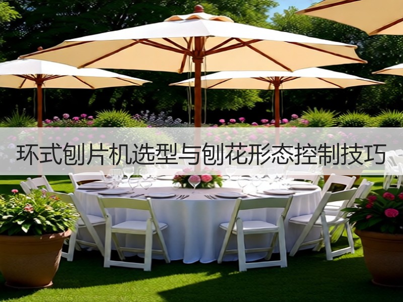 环式刨片机选型与刨花形态控制技巧