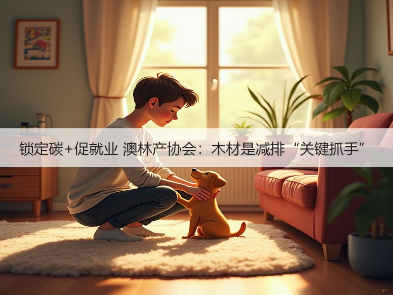 锁定碳+促就业 澳林产协会：木材是减排“关键抓手”