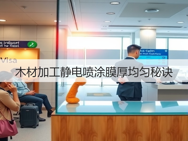 木材加工静电喷涂膜厚均匀秘诀