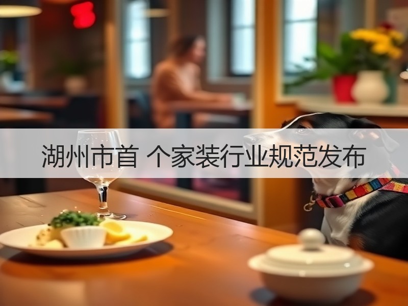 湖州市首 个家装行业规范发布