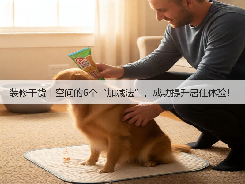 装修干货｜空间的6个“加减法”，成功提升居住体验！