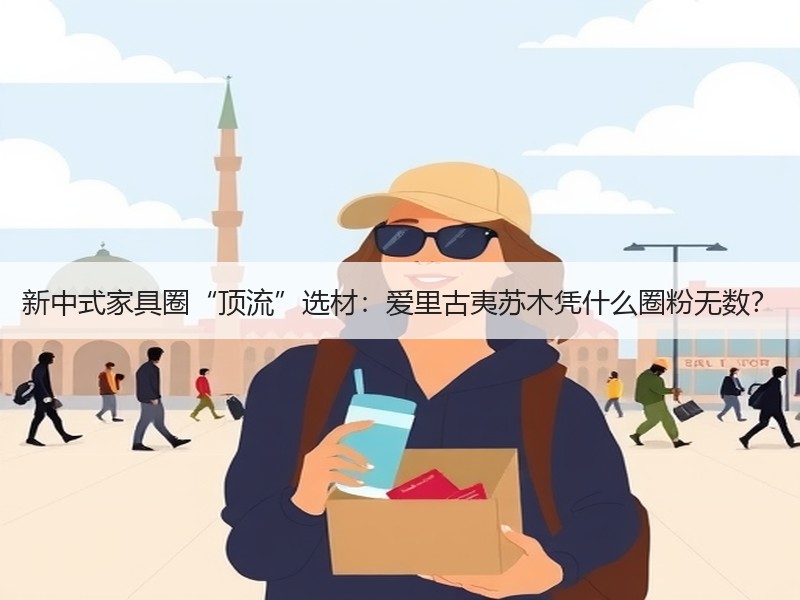 新中式家具圈“顶流”选材：爱里古夷苏木凭什么圈粉无数？