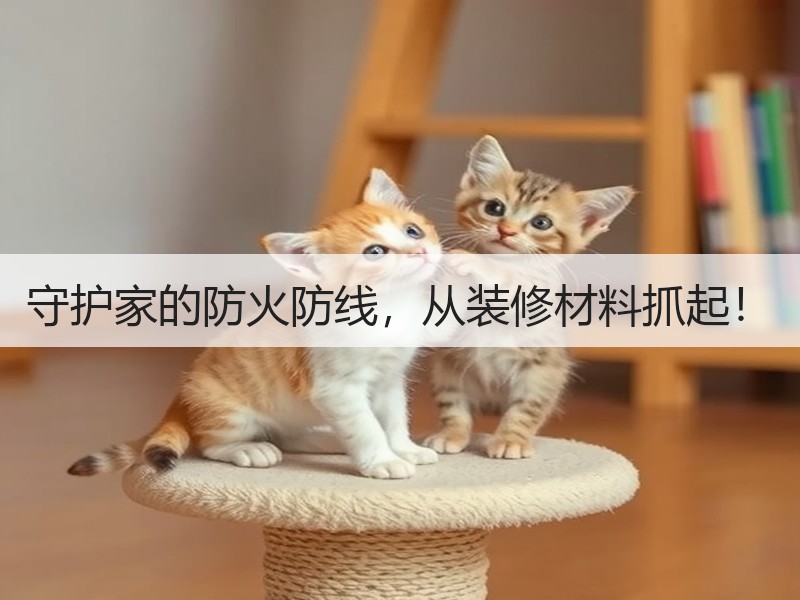 守护家的防火防线，从装修材料抓起！