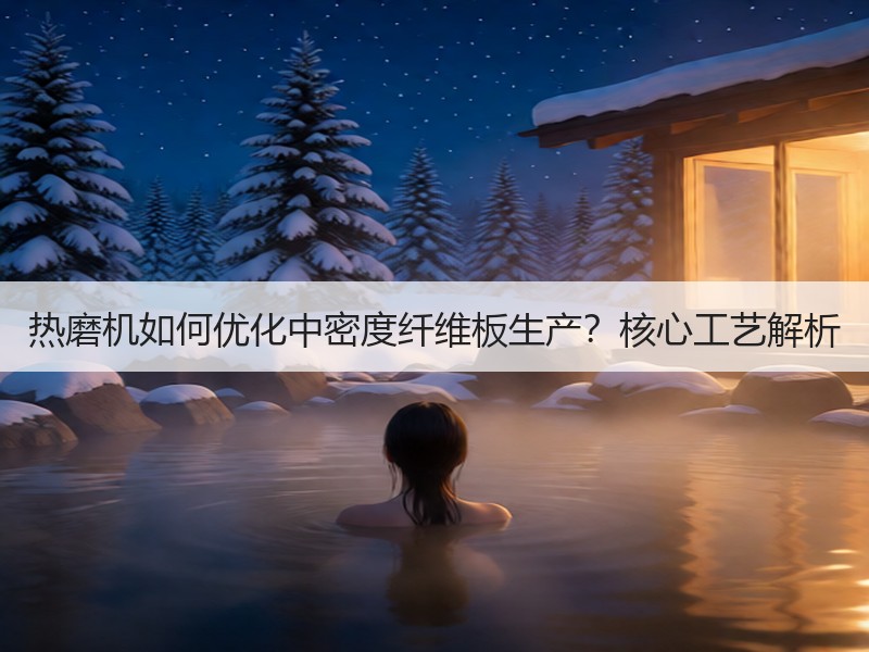 热磨机如何优化中密度纤维板生产？核心工艺解析