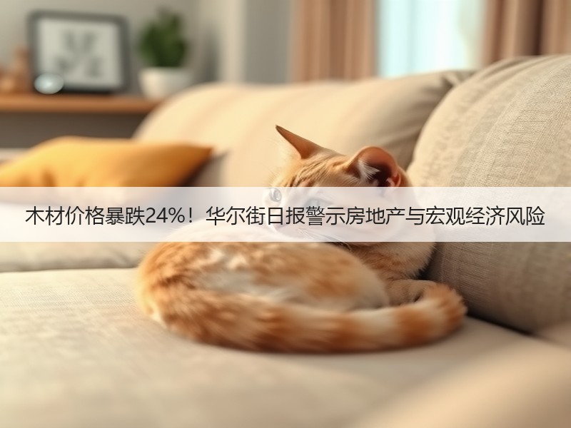 木材价格暴跌24%！华尔街日报警示房地产与宏观经济风险