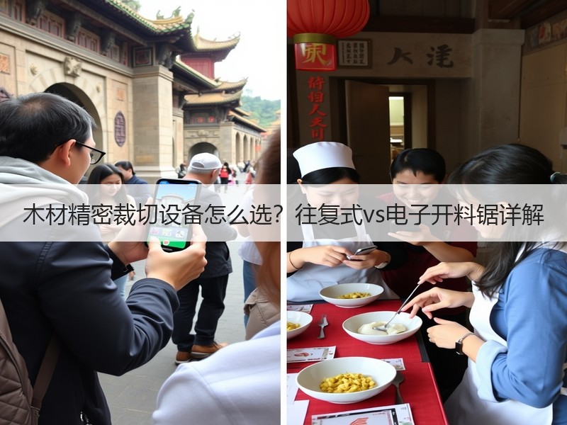 木材精密裁切设备怎么选？往复式vs电子开料锯详解