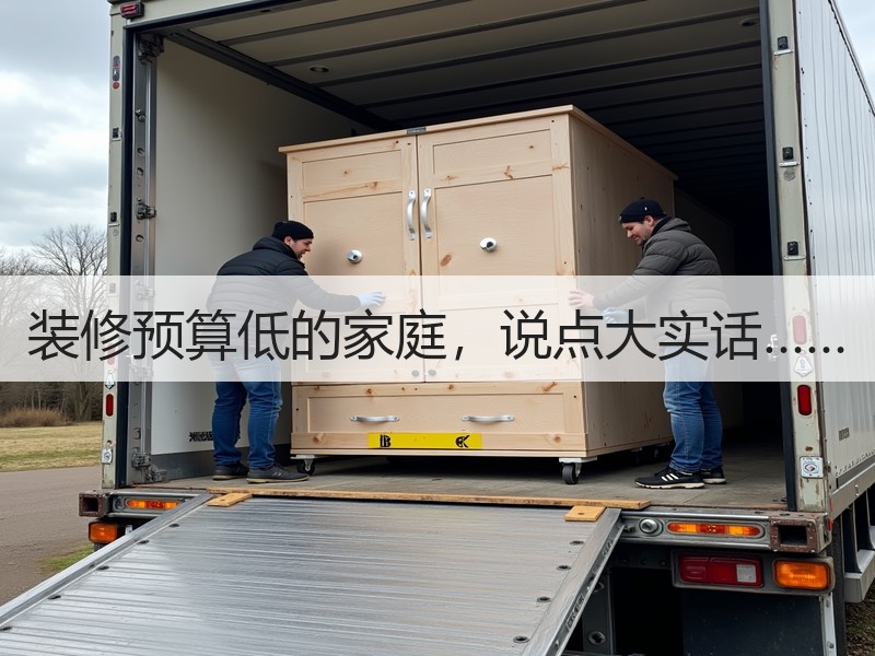 装修预算低的家庭，说点大实话……