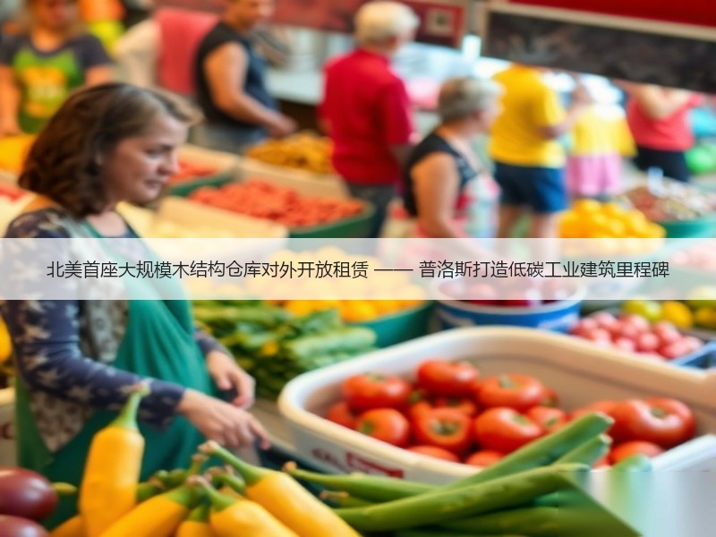 北美首座大规模木结构仓库对外开放租赁 —— 普洛斯打造低碳工业建筑里程碑