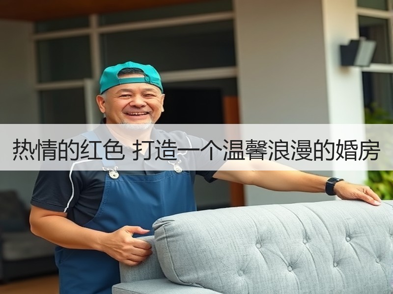 热情的红色 打造一个温馨浪漫的婚房