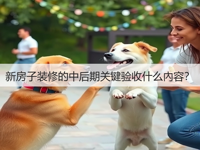 新房子装修的中后期关键验收什么內容？