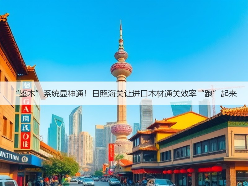 “鉴木”系统显神通！日照海关让进口木材通关效率“跑”起来