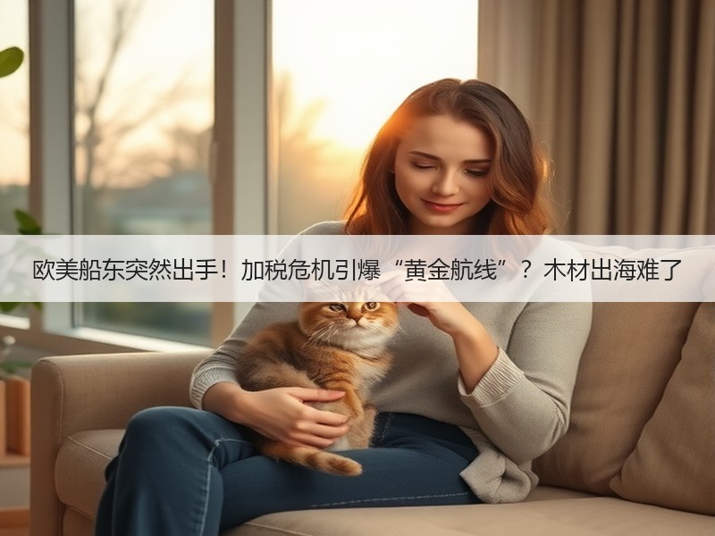 欧美船东突然出手！加税危机引爆“黄金航线”？木材出海难了