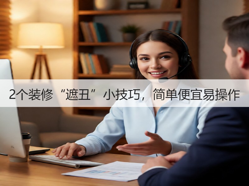 2个装修“遮丑”小技巧，简单便宜易操作