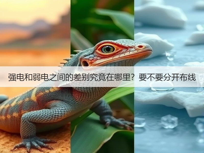 强电和弱电之间的差别究竟在哪里？要不要分开布线