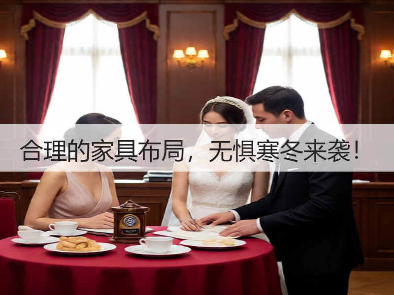 合理的家具布局，无惧寒冬来袭！