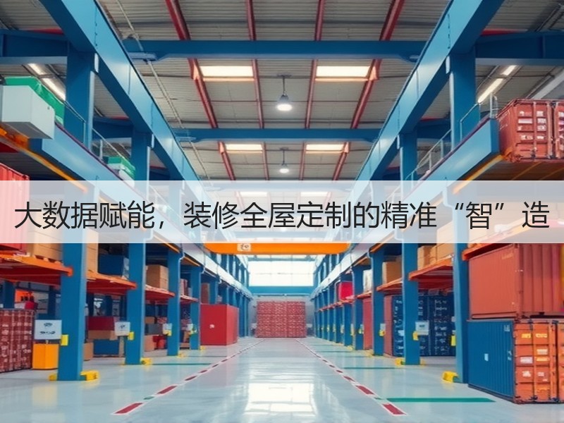 大数据赋能，装修全屋定制的精准“智”造