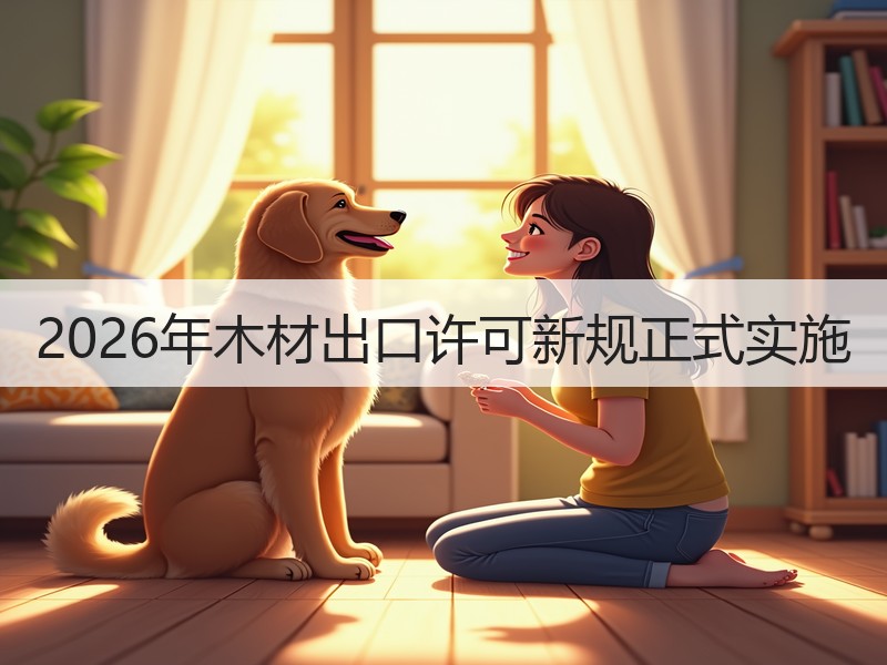 2026年木材出口许可新规正式实施