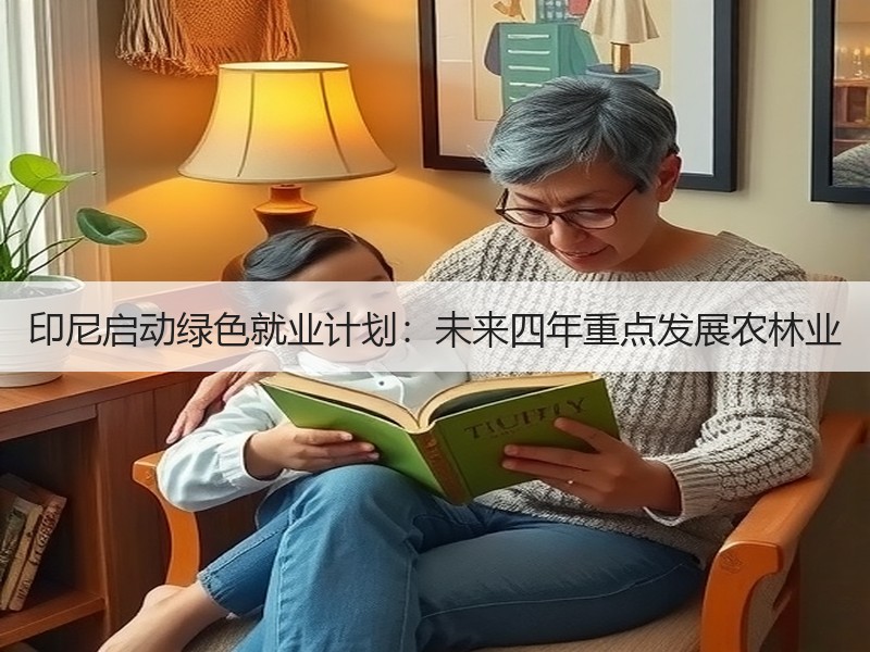 印尼启动绿色就业计划：未来四年重点发展农林业