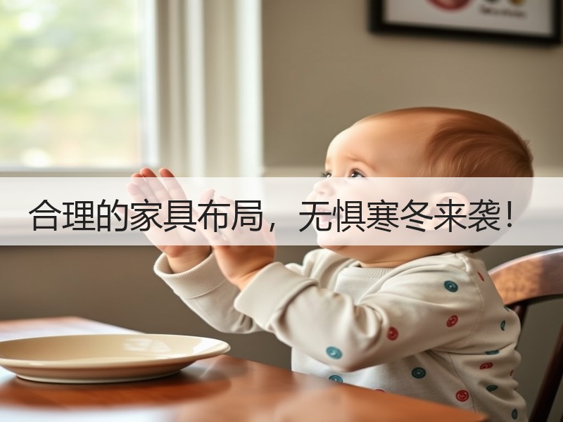 合理的家具布局，无惧寒冬来袭！
