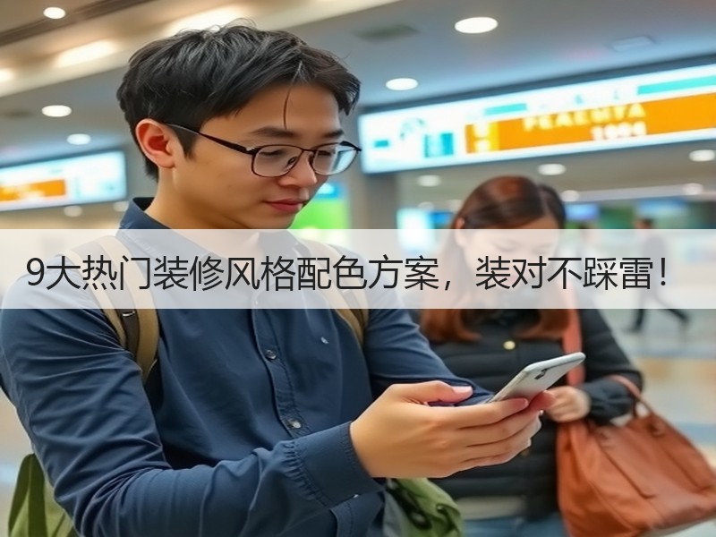 9大热门装修风格配色方案，装对不踩雷！
