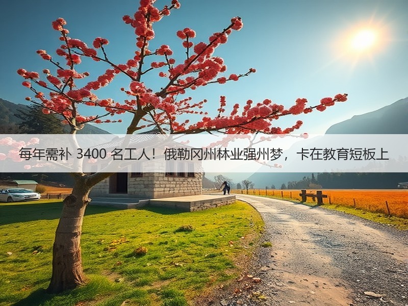 每年需补 3400 名工人！俄勒冈州林业强州梦，卡在教育短板上