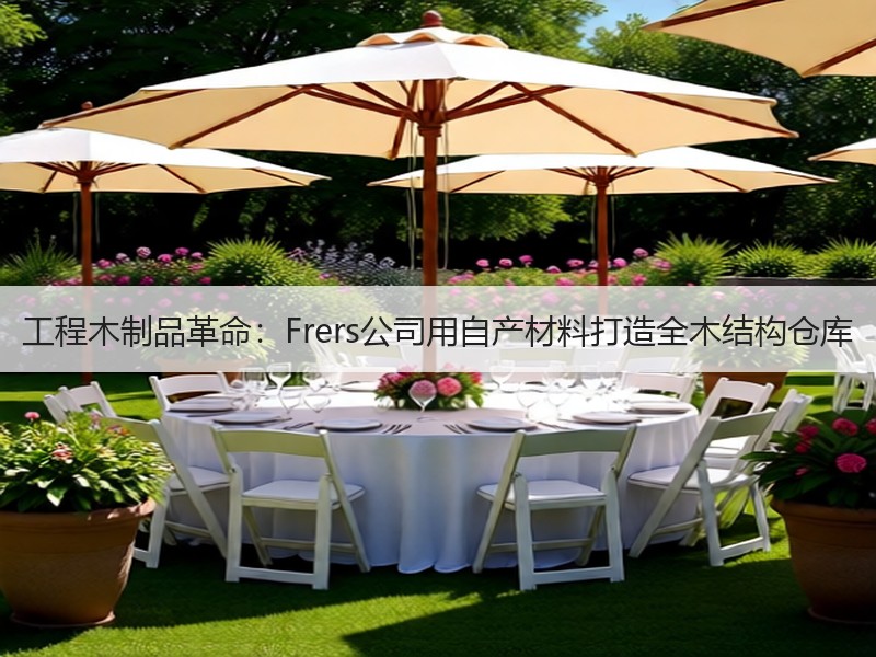 工程木制品革命：Frers公司用自产材料打造全木结构仓库