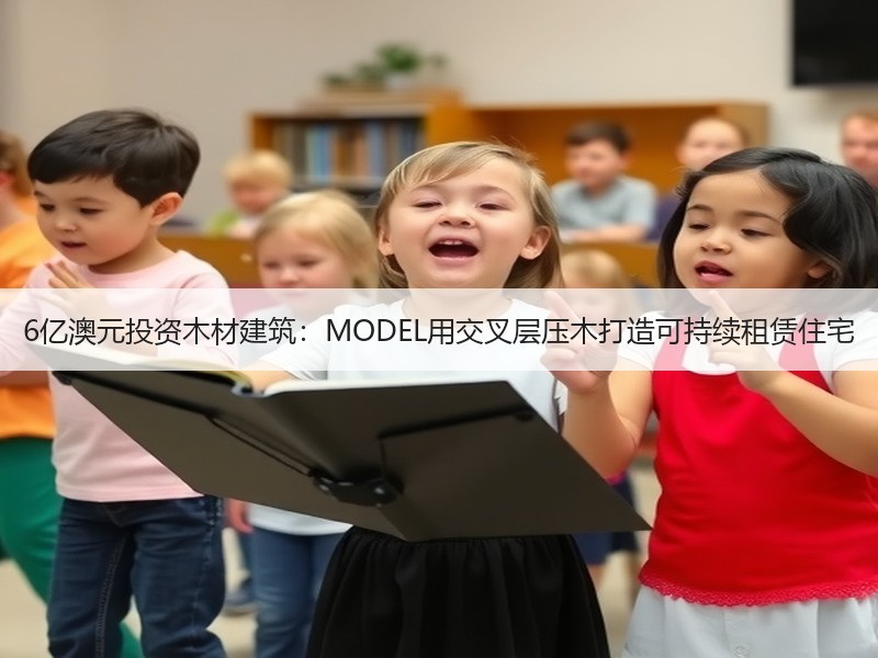 6亿澳元投资木材建筑：MODEL用交叉层压木打造可持续租赁住宅