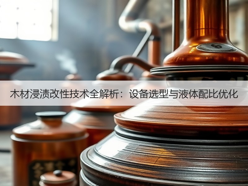 木材浸渍改性技术全解析：设备选型与液体配比优化