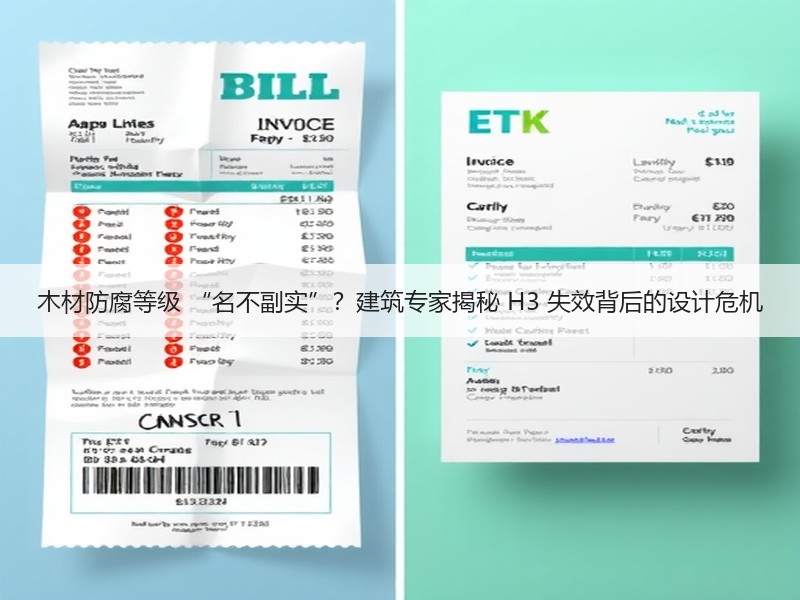 木材防腐等级 “名不副实”？建筑专家揭秘 H3 失效背后的设计危机