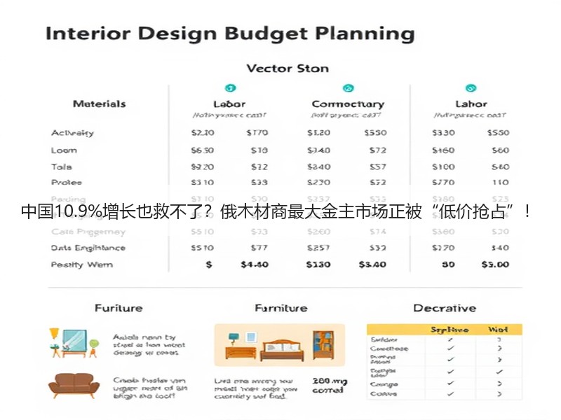 中国10.9%增长也救不了？俄木材商最大金主市场正被“低价抢占”！