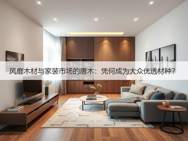 风靡木材与家装市场的唐木：凭何成为大众优选材种？